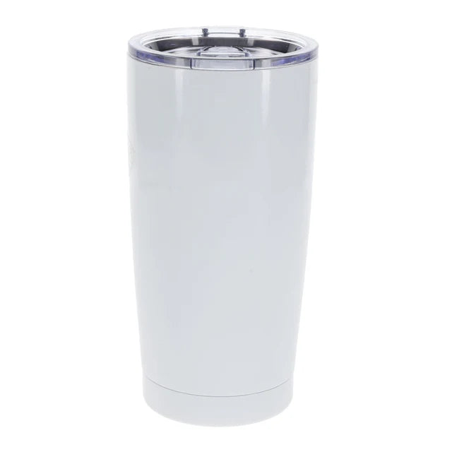 He Has Made Everything Beautiful In Its Time White Stainless Steel Travel Mug