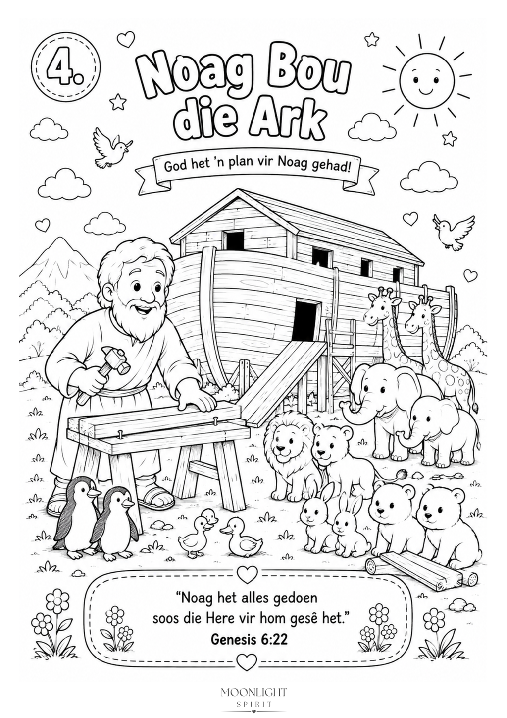 God se Wonderlike Bybelstories – Mini Bybel Inkleurboek (PDF)