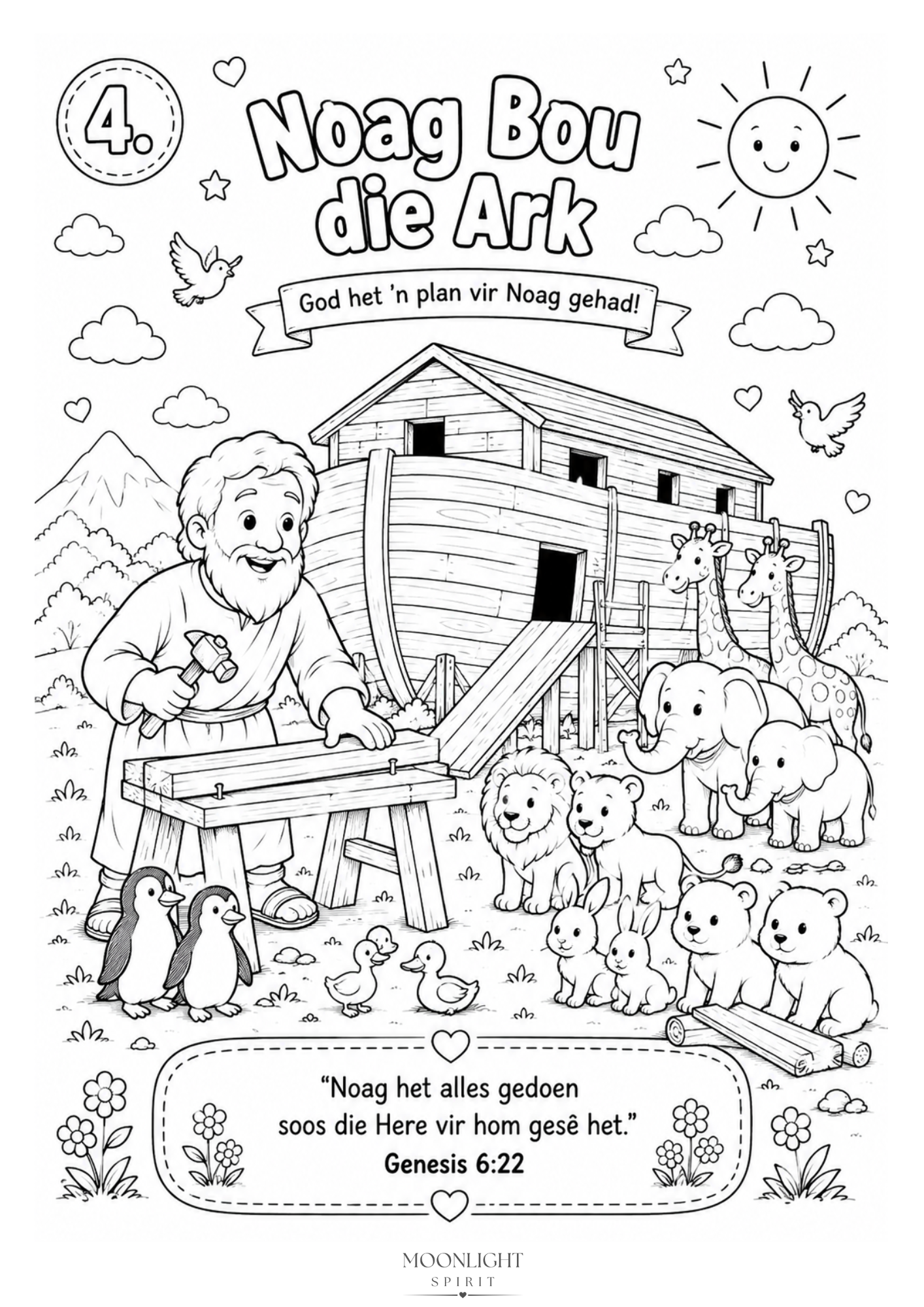 God se Wonderlike Bybelstories – Mini Bybel Inkleurboek (PDF)