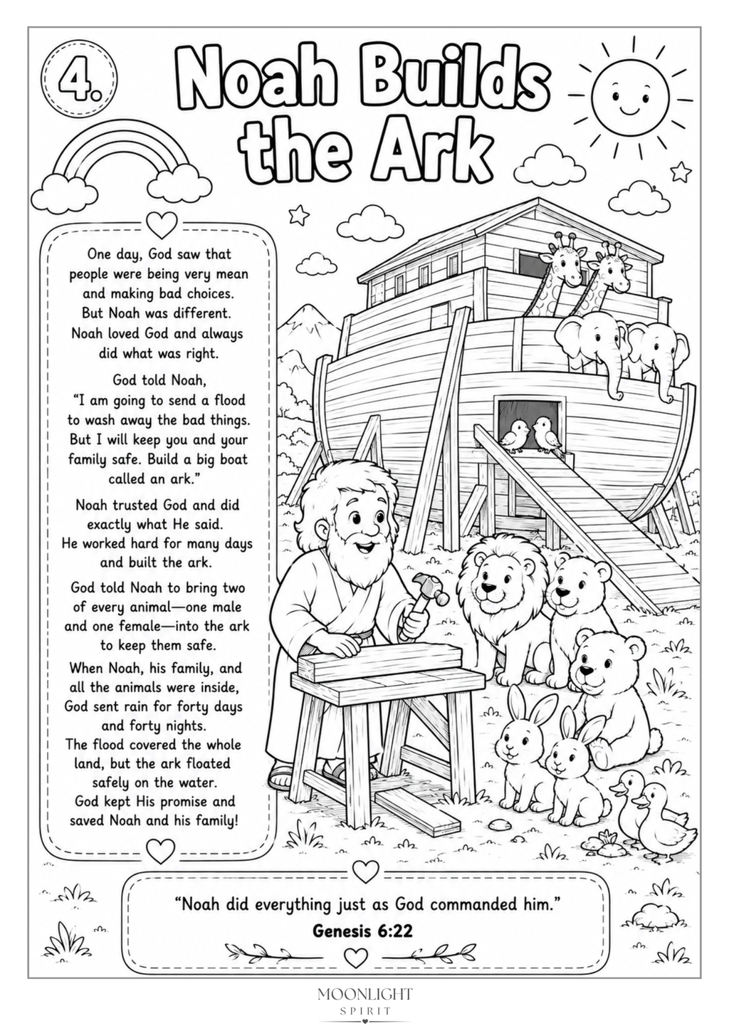 God’s Amazing Bible Stories – Mini Bible Colouring Book (PDF)