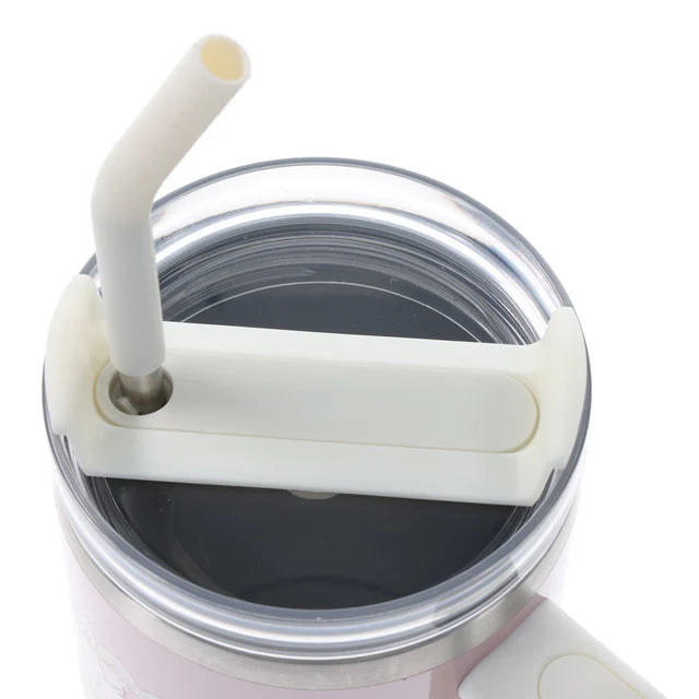 You Are Fearfully and Wonderfully Made Large Stainless Steel Mug with Handle and Straw