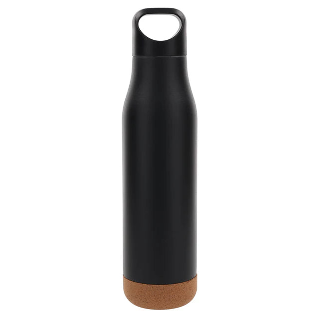 The Lord Is My Strength and Shield Stainless Steel Water Bottle with Cork Base