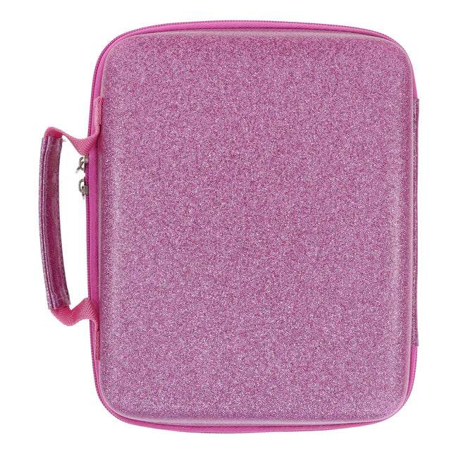 I Am God's Princess Daughter of the King of Kings Purple Glitter Bible Cover