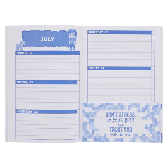2026 School Diary - Daily Planner for Boys - Paperback