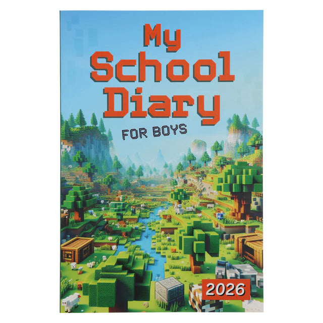 2026 School Diary - Daily Planner for Boys - Paperback