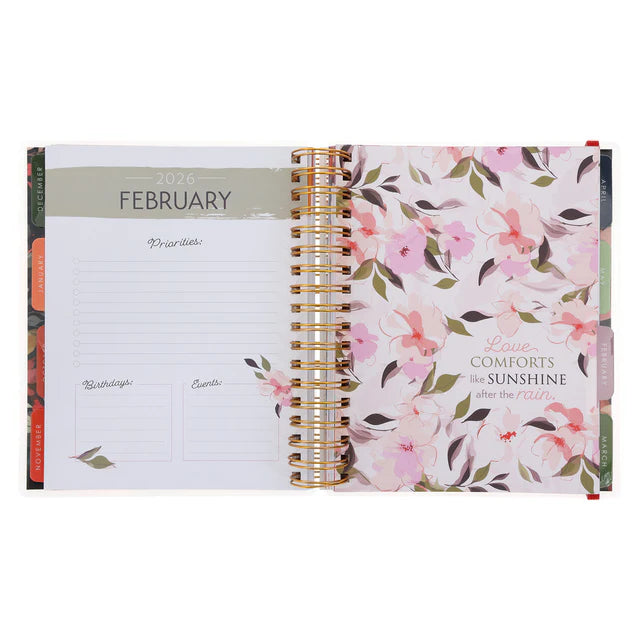 2026 Diary - 18-Month Planner for Women - Make Things Happen - Wirebound