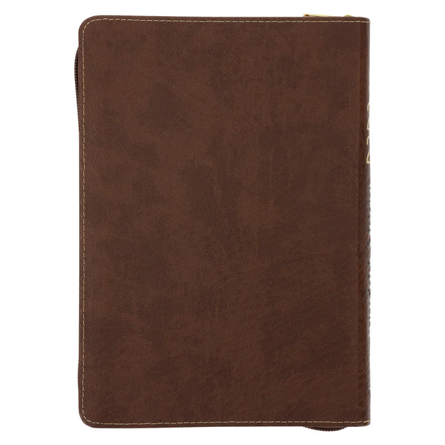 2026 Angus Buchan Dagboek - Dagbeplanner - Staan Vas in Julle Geloof - Kunsleer met Rits