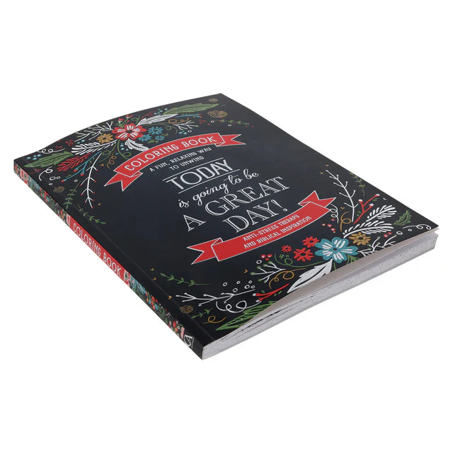 Today Is Going To Be A Great Day Colouring Book (Paperback)