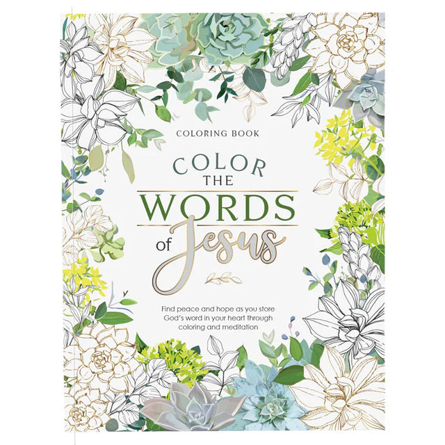 Colour The Words Of Jesus (Paperback)