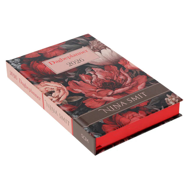 2026 Nina Smit Dagboek - Dagbeplanner Blomme - Hardeband