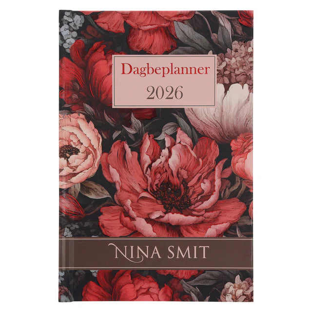 2026 Nina Smit Dagboek - Dagbeplanner Blomme - Hardeband