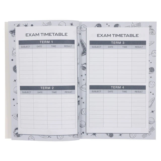 2026 School Diary - Daily Planner for Boys - Shoot for the Stars - Paperback