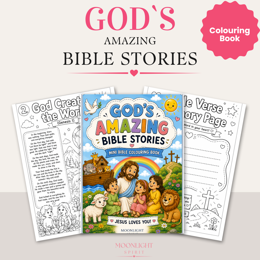 God’s Amazing Bible Stories – Mini Bible Colouring Book (PDF)