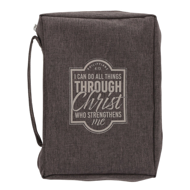 I Can Do All Things Through Christ Who Strengthens Me Polyester Bible Bag