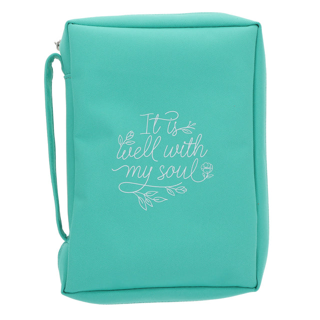 It Is Well with My Soul Polyester Bible Bag