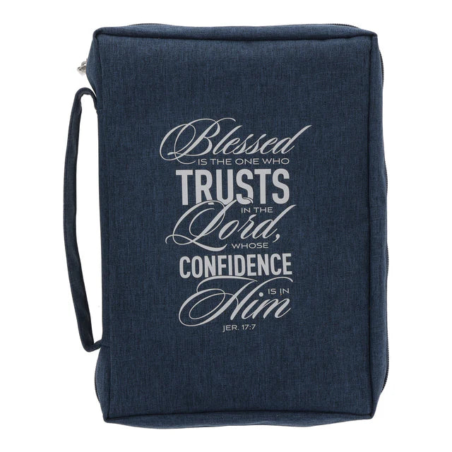 Blessed Is the One Who Trusts in the Lord Whose Confidence Is in Him Polyester Bible Bag