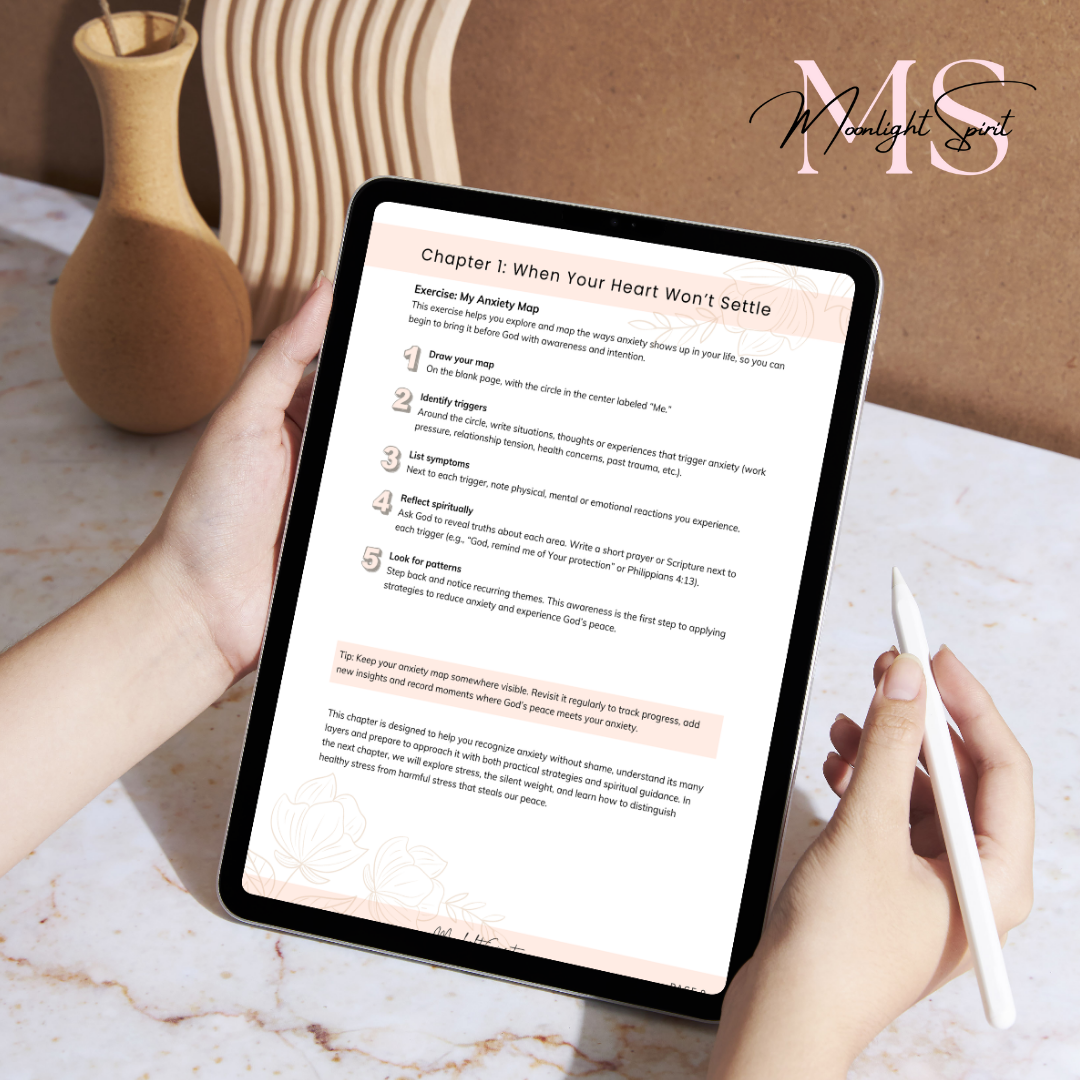 Finding Peace in the Storm: A Christian Guide to Managing Stress & Anxiety (PDF)