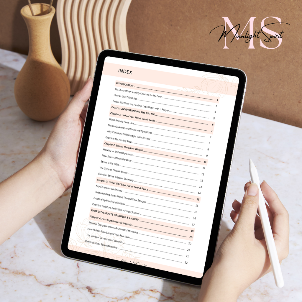 Finding Peace in the Storm: A Christian Guide to Managing Stress & Anxiety (PDF)