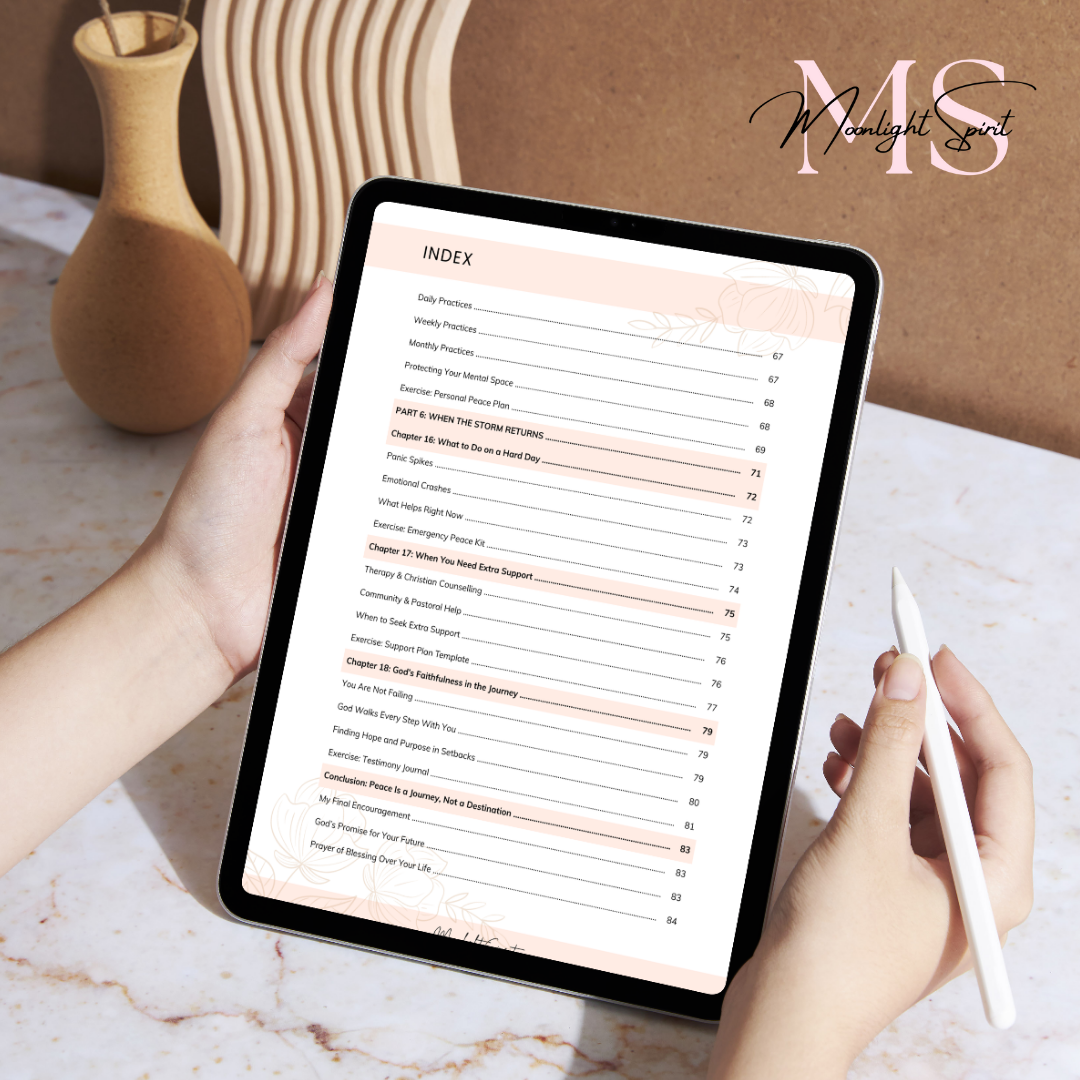 Finding Peace in the Storm: A Christian Guide to Managing Stress & Anxiety (PDF)