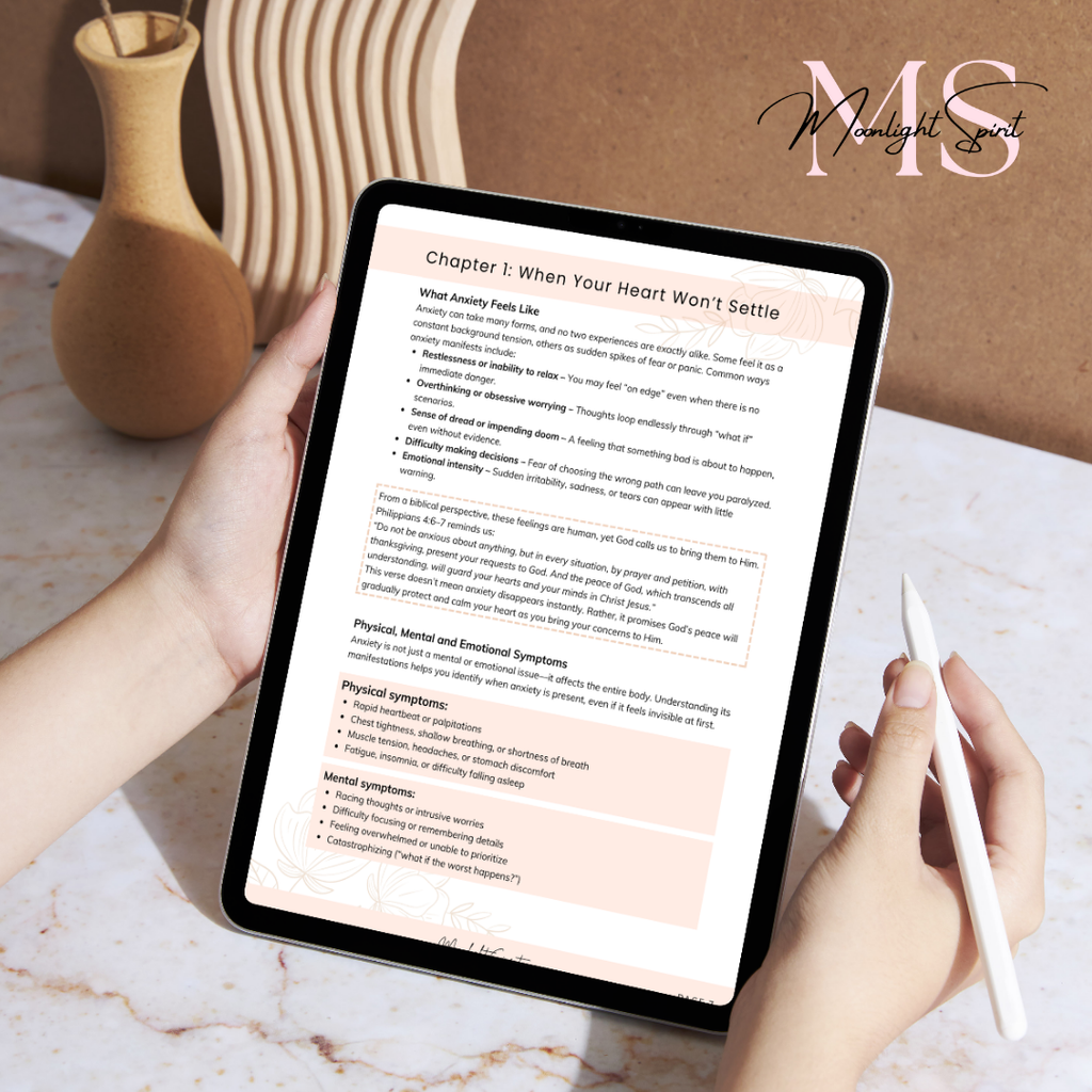 Finding Peace in the Storm: A Christian Guide to Managing Stress & Anxiety (PDF)
