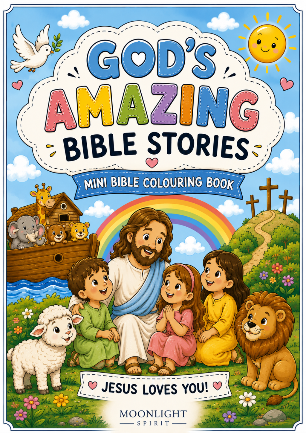 God’s Amazing Bible Stories – Mini Bible Colouring Book (PDF)