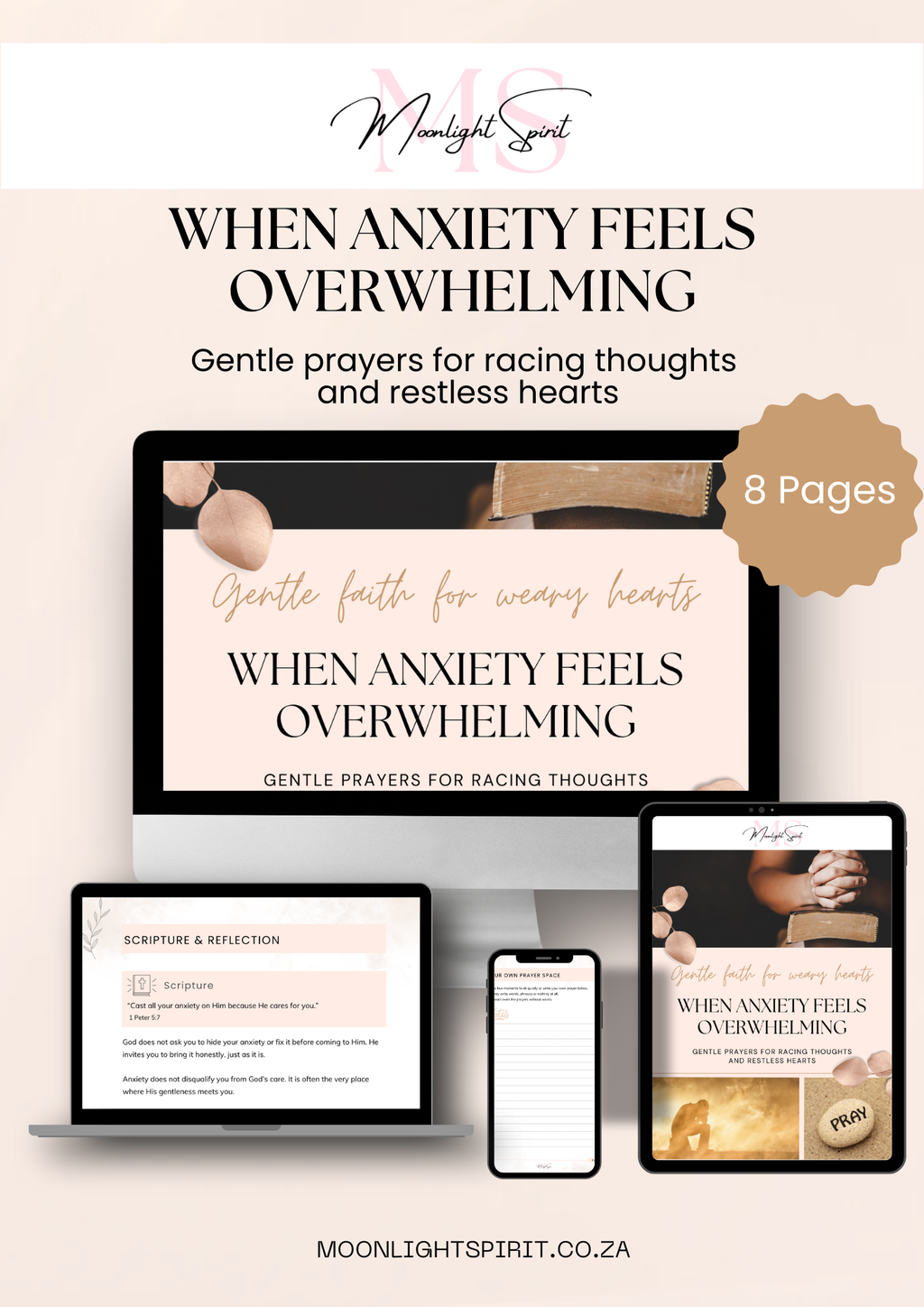 When Anxiety Feels Overwhelming - A Gentle Prayer