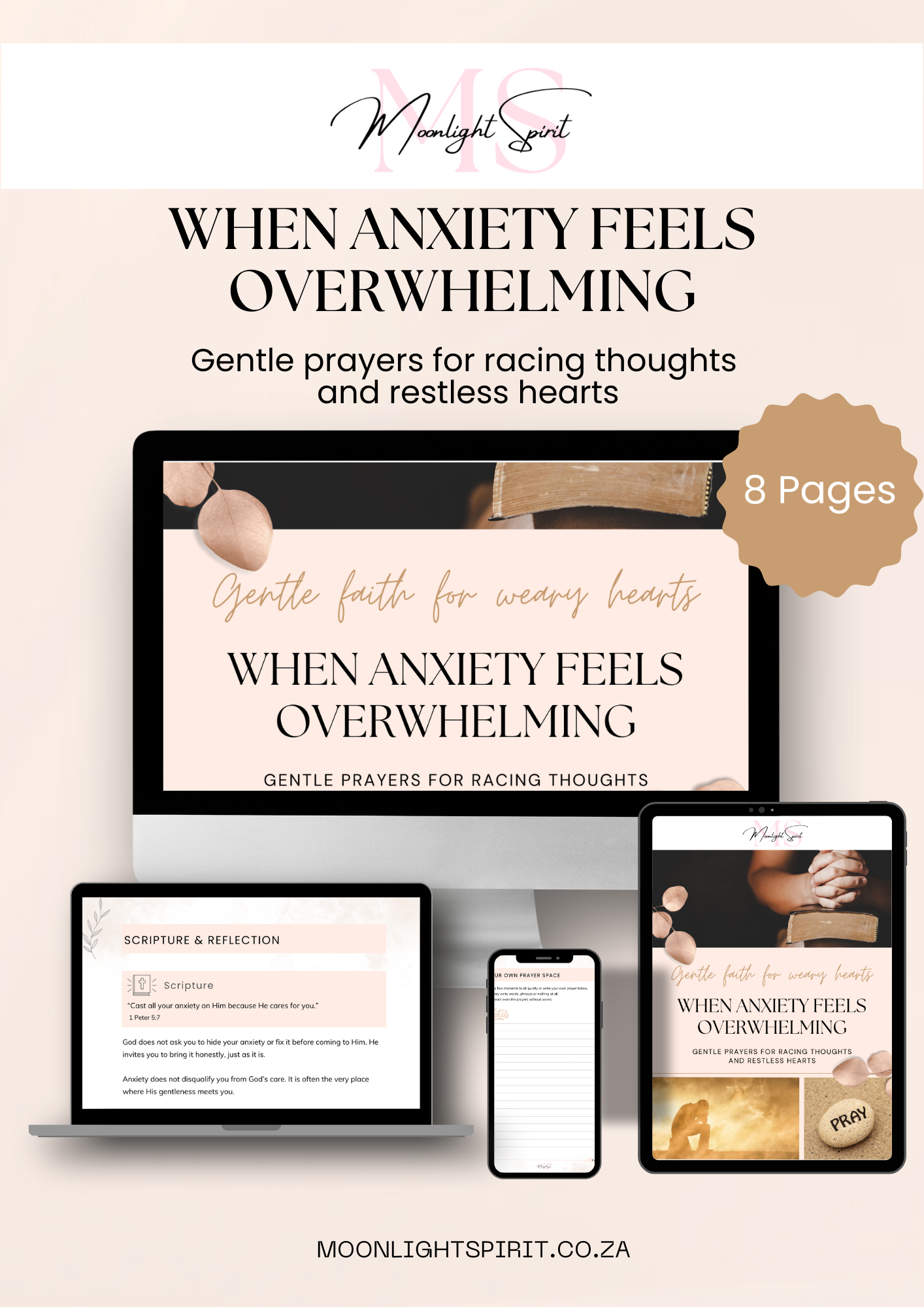 When Anxiety Feels Overwhelming - A Gentle Prayer